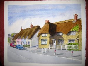 painting of High Street